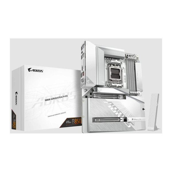 TARJETA MADRE GIGABYTE X870 A STEALTH ICE / SOCKET AM5 / DDR5 X 4 / WIFI 7 / ATX / GAMA ALTA