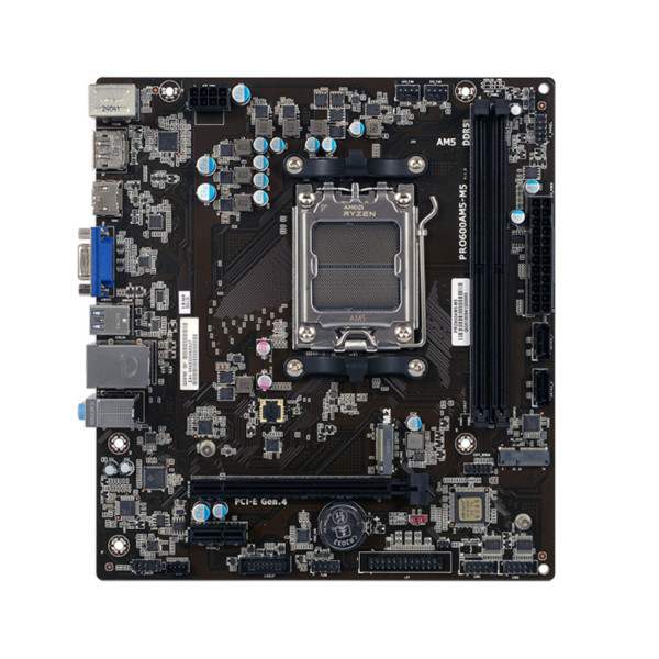 MB ECS AMD PRO600 AMD5/2X DIMM DDR5 5200/HDMI/4XUSB 3.2 /GAMA MEDIA PRO600AM5