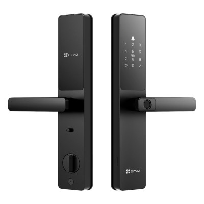 CERRADURA INTELIGENTE EZVIZ Y2000-R100 DE 4 PESTILLOS CON MÚLTIPLES MÉTODOS DE DESBLOQUEO/HUELLAS CS-Y2000-R101