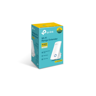 REPETIDOR | TP-LINK | TL-WA850RE | EXTENSOR DE RANGO INALAMBRICO | 300MBPS | 1 RJ45 10/100 MBPS | PLUG AND PLAY SIN CABLES