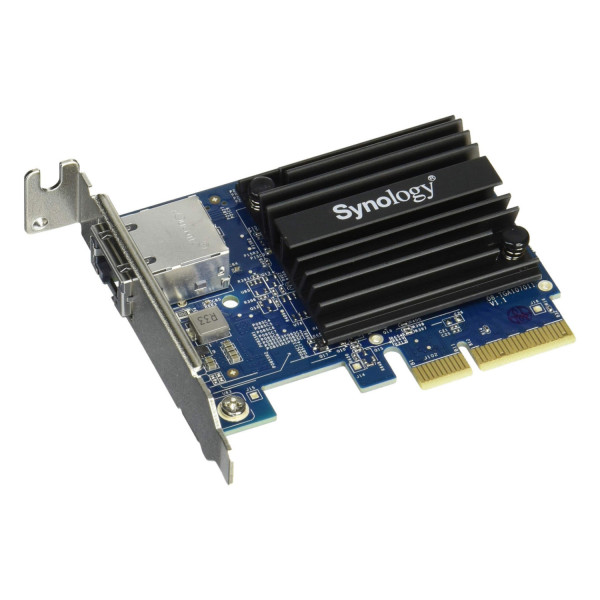 TARJETA DE RED SYNOLOGY E10G22-T1-MINI DE 1 PUERTO ETHERNET 10 GBE DE ALTA VELOCIDAD, PCIE 3.0 X2 PARA NAS DS923+, DS723+,