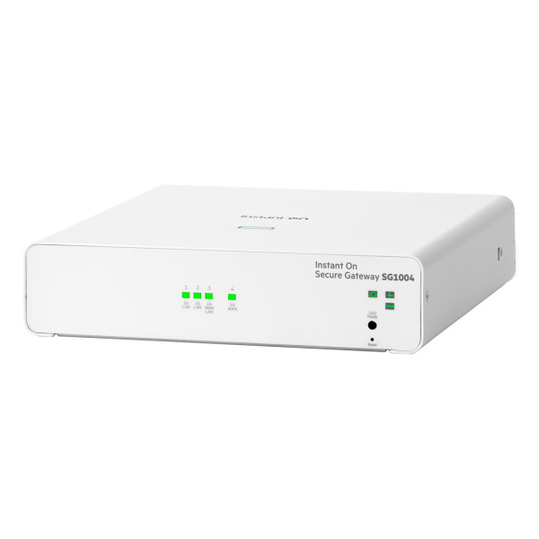 CONTROLADORA HPE NW INSTANT ON SG1004 SECURE GATEWAY 4-PORT GIGABIT S0G33A
