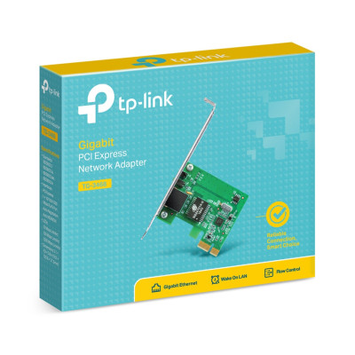 TARJETA DE RED | TP-LINK | TG-3468 | PCI EXPRESS ALAMBRICA | 1 RJ45 GIGABIT 10/100/1000 MBPS BRACKET BAJO PERFIL