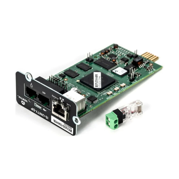 IP TARJETA DE RED VERTIV IS UNITY DP 100MBIT 1 PUERTO RJ45 IS-UNITY-DP