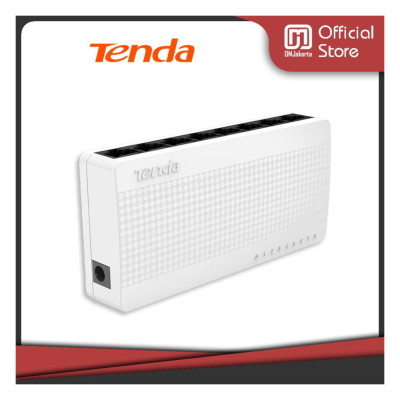 SWITCH TENDA S108, 8 PUERTOS 10/100 ESCRITORIO VELOCIDAD DE TRANSMISION DE HASTA 200 MBPS FAST ETHERNET