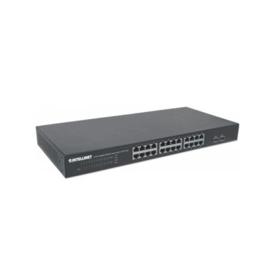 SWITCH,INTELLINET,561044, GB 24 PTOS 19 2 SFP