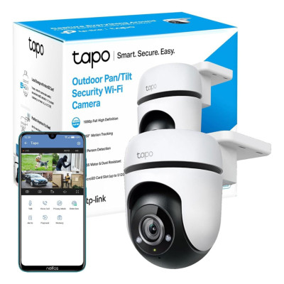 CAMARA IP TP-LINK TAPO C500 WIFI EXTERIOR 2 MP1080P VISION PANORAMICA 360 RESISTENTE AGUA Y POLVO IP65 MICROSD 512GB VISION