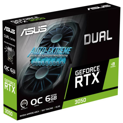 ASUS DUAL-RTX3050-O6G | RTX 3050 6GB
