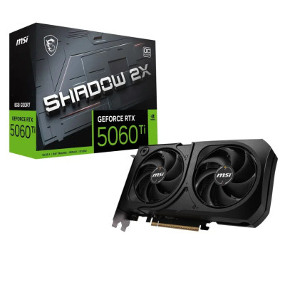 MSI GeForce RTX 5060 Ti 8G Shadow 2X OC Plus
