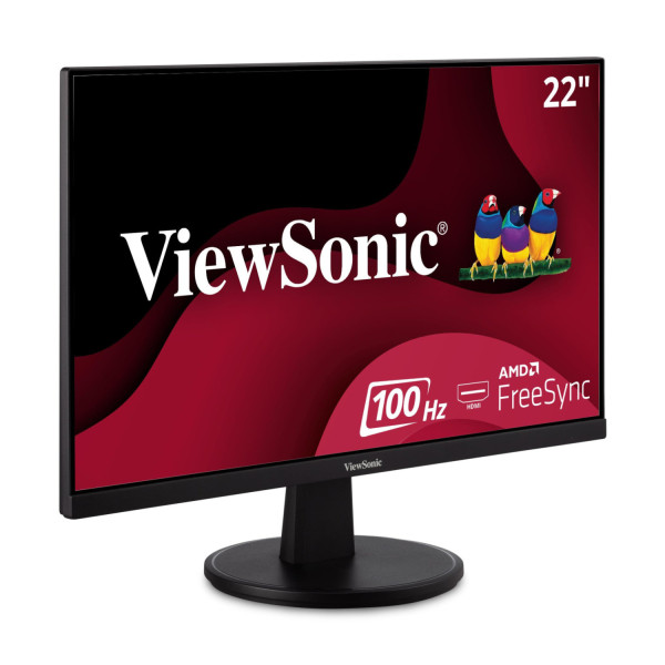MONITOR VIEWSONIC, VA2247-MH, 1920 X 1080, FULL HD, 100HZ ACTUALIZACION, 5 MS , ALTAVOCES INTREGRADOS, HDMI, VGA, VA2247-MH-1T