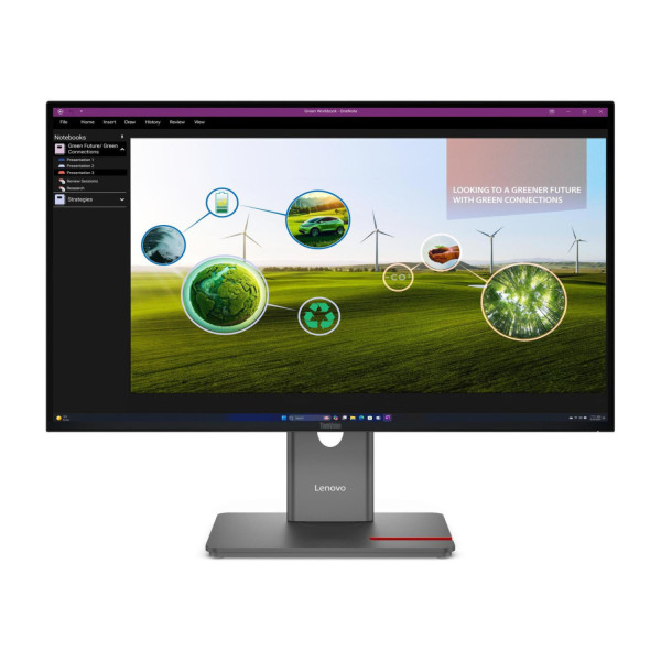 MONITOR LENOVO L27-4E / 27 PULGADAS 1920X1080 / PANEL IPS / 4MS 100HZ 99% SRGB / HDMI(1) VGA(1) / COLOR NEGRO / 3Y 68CDKAC1LA