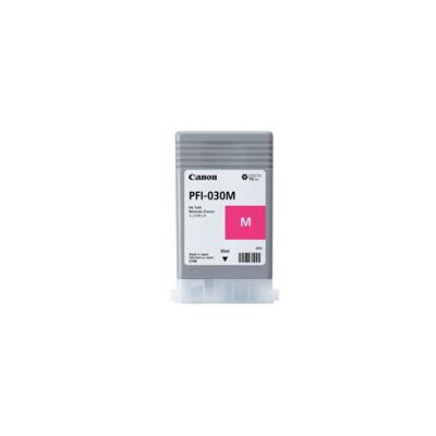 TANQUE DE TINTA CANON PFI-030M MAGENTA, CAPACIDAD 55 ML, COMPATIBLE TA-20,TA-30 3491C001AA