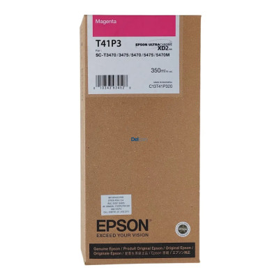 CARTUCHO EPSON MODELO T41P MAGENTA, PARA PLOTTER T5470M / T5475SR (350 ML) T41P320