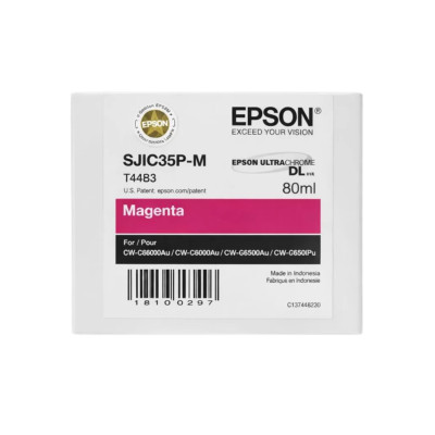 CARTUCHO EPSON MODELO SJIC35P-M MAGENTA, PARA COLORWORKS C6500 / C6000 C13T44B320