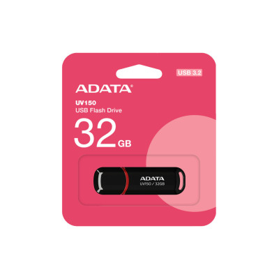 Memoria ADATA 32GB USB 3.2 UV150 negro AUV150-32G-RBK