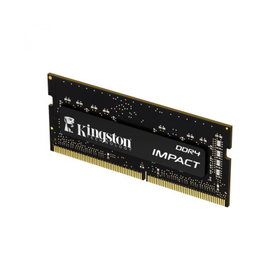 MEMORIA RAM KINGSTON SODIMM DDR4 16GB 3200MT/S FURY IMPACT BLACK CL20 260PIN 1.2V C/DIFUSOR DE CALOR P/LAPTOP KF432S20IB/16