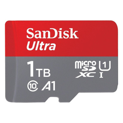 MEMORIA SANDISK MICRO SDXC 1TB ULTRA 150MB/S CLASE 10 C/ADAPTADOR SDSQUAC-1T00-GN6MA