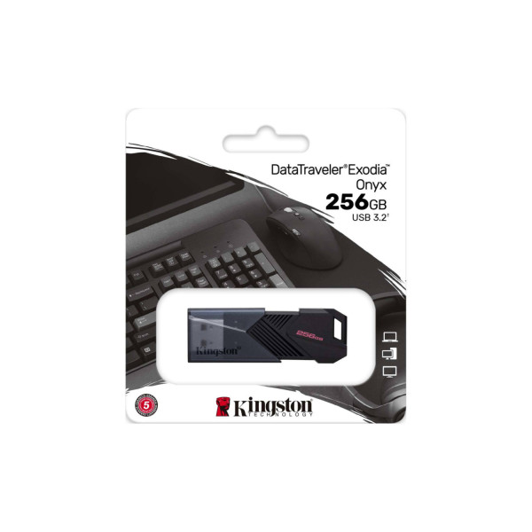 Memoria flash USB Kingston data Traveler Exodia Onyx 256GB Gen 1 3.2 DTXON/256GB