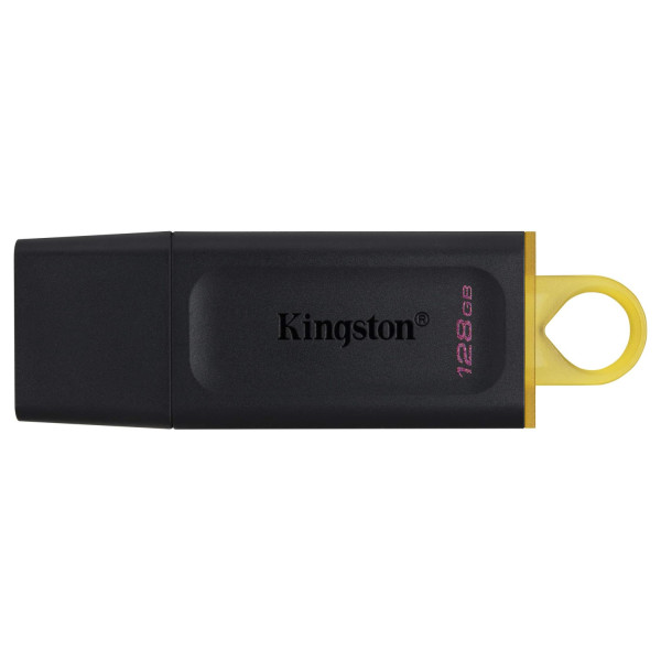 MEMORIA FLASH USB KINGSTON DATA TRAVELER EXODIA S 128GB GEN 1 3.2 TIPO A C/TAPA GIRATORIA NEGRO+TURQUESA DTXS/128GB