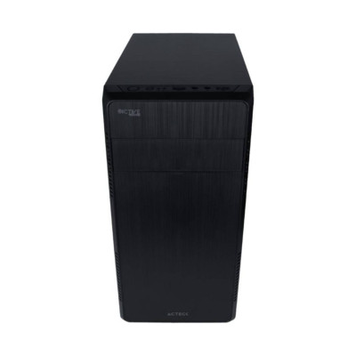 GABINETE ACTECK KIOTO GC240 / MINI TORRE / MICRO ATX, MINI ITX / FUENTE 500W / METAL / NEGRO / AC-932547
