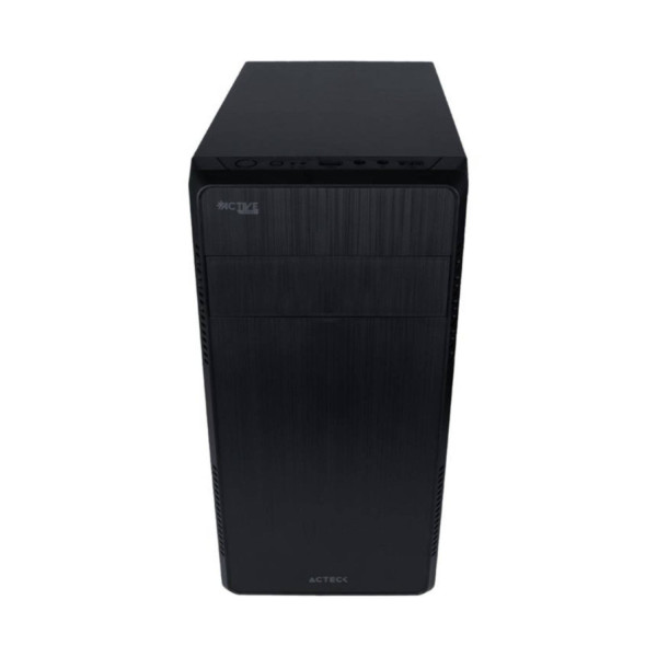 GABINETE ACTECK KIOTO GC240 / MINI TORRE / MICRO ATX, MINI ITX / FUENTE 500W / METAL / NEGRO / AC-932547