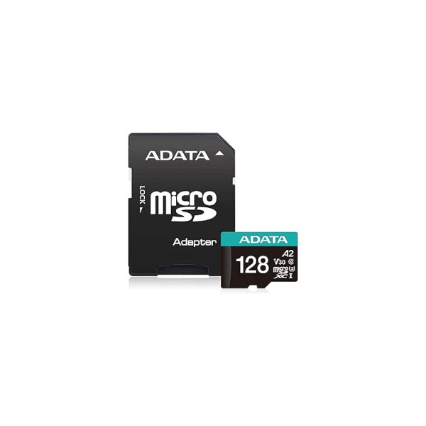 Memoria ADATA micro SDXC/SDHC 128GB UHS-I 100MB/85MB AUSDX128GUI3V30SA2-RA1
