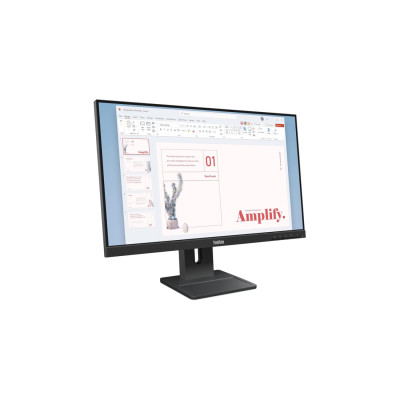 MONITOR LENOVO THINKVISION E24-40 /23.8 FHD 1920X1080 /1X HDMI 1.4, 1X DP 1.2, 1X VGA/3 YR GARANTIA CENTRO DE 64BAMAR1LA