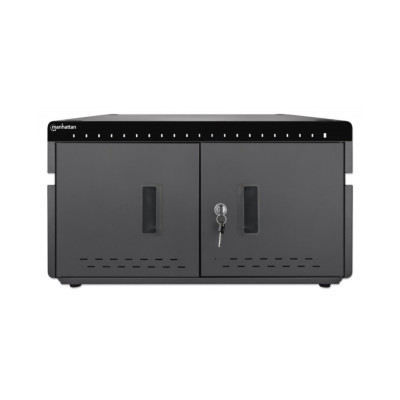 GABINETESDECARGA/MANHATTAN/715959/GABINETE PROFESIONAL DE CARGA CON 20 PUERTOS USB-C - 360 W