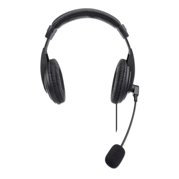 AUDIFONOS DIADEMA, MANHATTAN,179843, USB MEDIANO, CONTROL INTEGRADO