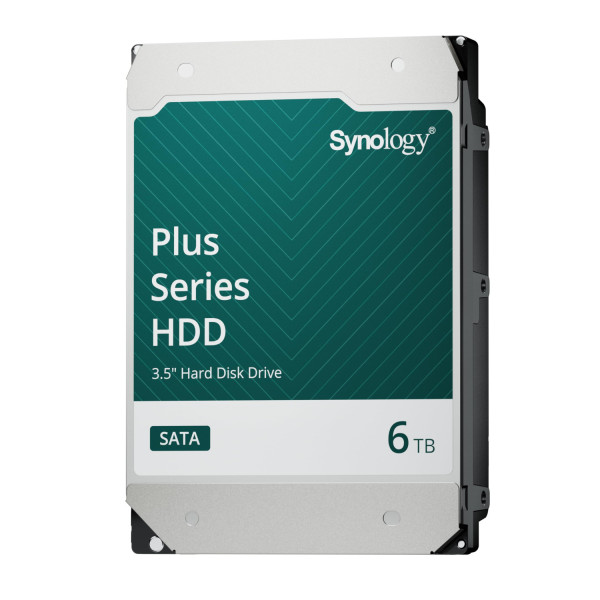 DISCO DURO INTERNO SYNOLOGY SERIE PLUS 3.5 6TB SATA3 6GB/S 5400RPM 256MB COMPATIBLE SOLO PARA EQUIPOS SYNOLOGY HAT3300-6T