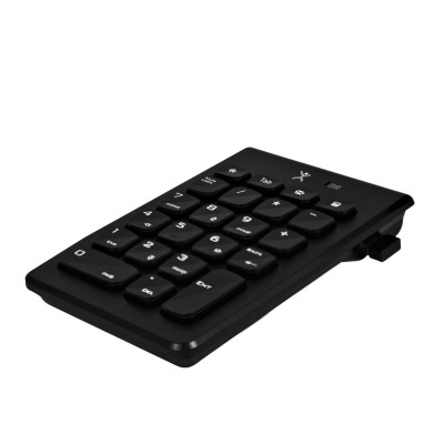 TECLADO NUMERO INALAMBRICO CONECTOR USB PORTATIL 22 TECLAS DE MEMBRANA PERFECT CHOICE NUMBRA - NEGRO PC-201106