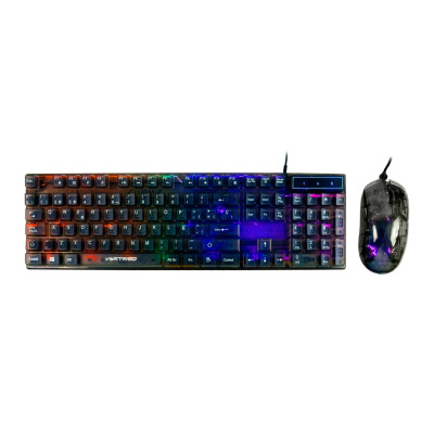 TECLADO GAMER MECANICO TECLAS MACRO PROGRAMABLES RESISTANCE VORTRED V-930600
