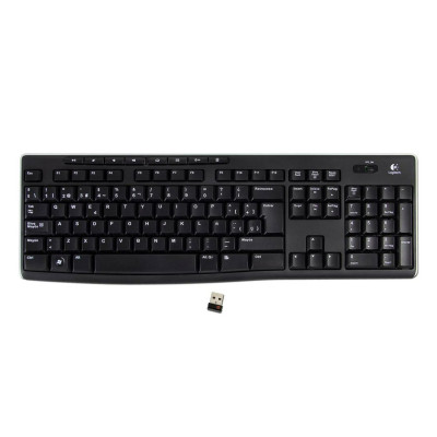 TECLADO LOGITECH K270 MULTIMEDIA RECEPTOR USB UNIFYING (ESPAÑOL) NEGRO 920-004426