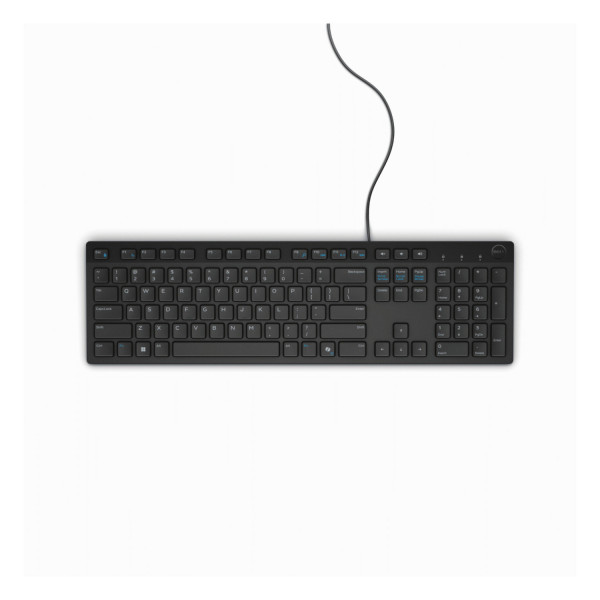 TECLADO ALAMBRICO DELL DE 105 TECLAS EN ESPAÑOL MODELO KB216 COLOR NEGRO | 580-ADRC KB216-BK-LTN