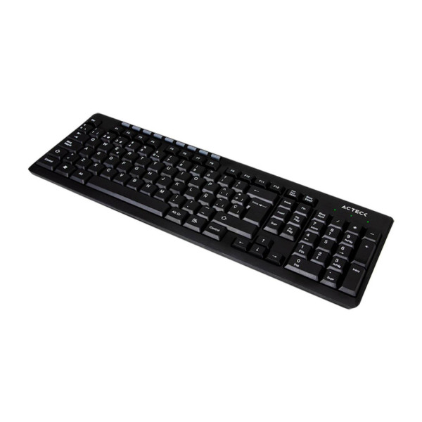 TECLADO ACTECK INSPIRE TI215 / INALAMBRICO / RECEPTOR USB / MULTIMEDIA / 114 TECLAS / ESPAÑOL /AC-913973