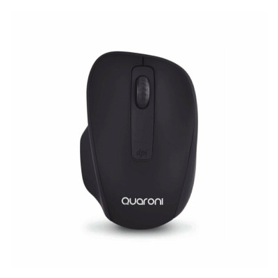 MOUSE OPTICO QUARONI ALAMBRICO COLOR NEGRO 1200 DPI MAQ01N