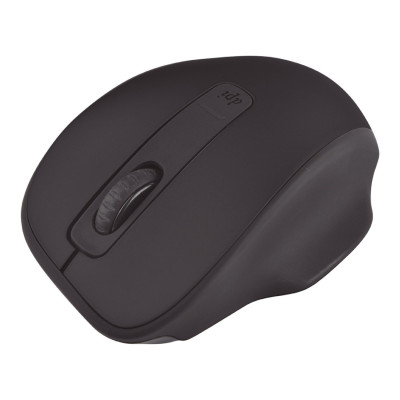 MOUSE INALAMBRICO ERGONMICO CON TEXTURA QUARONI 5 SCROLL/RECEPTOR 2.4 GHZ/800 - 2400 DPI/PTICO/4 NIVELES/BLANCO MICTB1
