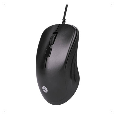 MOUSE - TECHZONE - TZACMOA01 - ALAMBRICO - OPTICO - 1200 DPI - 1.5MTRS - 2 BOTONES + SCROLL - NEGRO
