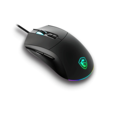 MOUSE MSI OPTICO FORGE GM320 /CABLEADO//USB/RGB/GAMER