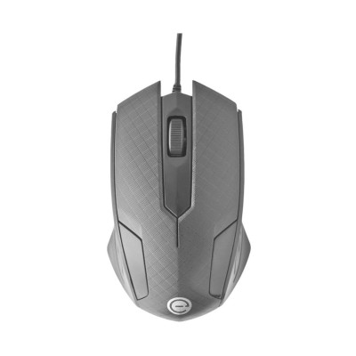 MOUSE ALAMBRICO OPTICO 1200 DPI CONECTOR USB WIN XP/VISTA/7/8/10/11/MAC OS X EASY LINE BY PERFECT CHOICE - NEGRO EL-994121