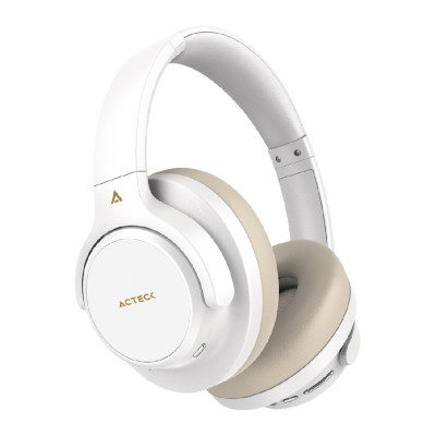 AUDIFONOS ACTECK HYPE EPIC HP750 / DIADEMA / INALAMBRICOS / DUAL BT -AUX 3.5 MM / BATERIA 75 HRS / MICROFONO OMNIDIRECCIONAL /