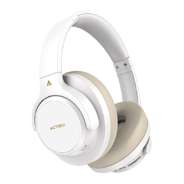 AUDIFONOS ACTECK HYPE EPIC HP750 / DIADEMA / INALAMBRICOS / DUAL BT -AUX 3.5 MM / BATERIA 75 HRS / MICROFONO OMNIDIRECCIONAL /