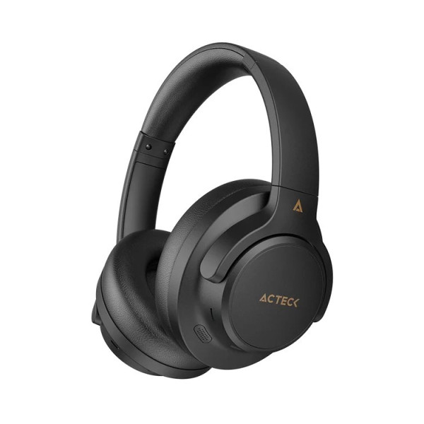 AUDIFONOS ACTECK HYPE EPIC HP750 / DIADEMA / INALAMBRICOS / DUAL BT - AUX 3.5 MM / BATERIA 75 HRS / MICROFONO OMNIDIRECCIONAL /