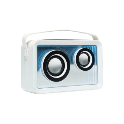 BOCINA INALAMBRICA TRANSPARENTE CON CENTRO DE CARGA PARA SMARTPHONE LOOPSTAR PERFECT CHOICE PC-113140