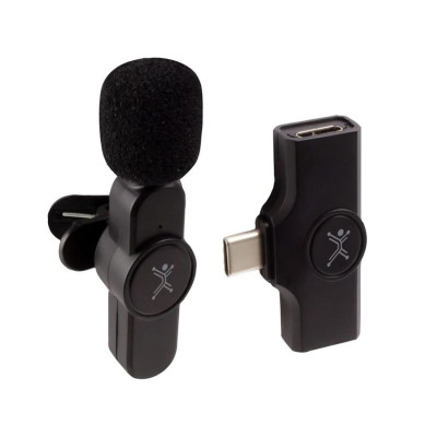 MICROFONO INALAMBRICO PARA STREAMING FIDELITY PERFECT CHOICE NEGRO PC-112679