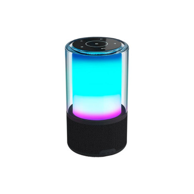 BOCINA ACTECK GLEE PURE AP70 / INALAMBRICA / BLUETOOTH - CONEXION TWS 3.5 MM / SONIDO ESTEREO / 20 W / ILUMINACION LED /