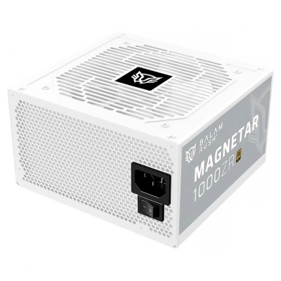 FUENTE DE PODER GAMER BALAM RUSH MAGNETAR 1000ZR / 1000 W / ATX 3.0 / FULL MODULAR / CERTIFICADA 80 PLUS GOLD / BAJO NIVEL DE