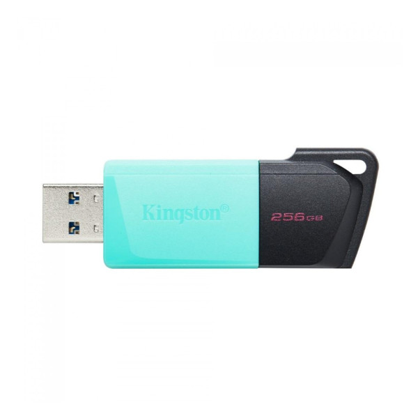 MEMORIA FLASH USB KINGSTON DATA TRAVELER EXODIA M 256GB GEN 1 3.2 GEN 1 C/TAPA MVIL NEGRO VERDE OCEAN DTXM/256GB