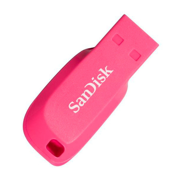 MEMORIA SANDISK 16GB USB 2.0 CRUZER BLADE Z50 ELECTRIC PINK SDCZ50C-016G-B35PE