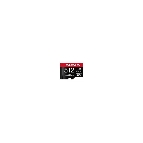 MEMORIA ADATA MICRO SDXC/SDHC 512GB UHS-I VIDEOVIGILANCIA 24/7 100MB/85MB 4K CLASE 10 U3 V30 A2 C/ADAPTADOR